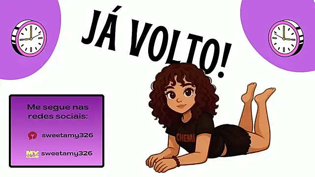 Snapshot of sweetamy326 chatting on December 21, 2025, 9:48 pm sweetamy326 online show from December 21, 2025, 9:48 pm