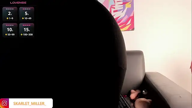 skarlet miller  online show from October 21, 2025, 11:42 am