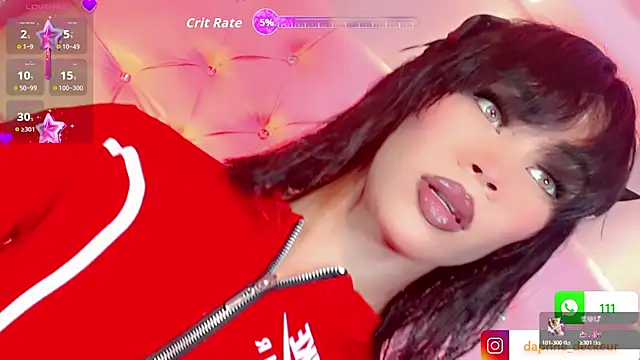 Daphnne XXX online show from October 19, 2025, 9:06 pm