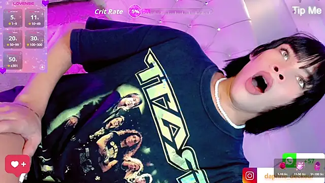 Daphnne XXX online show from November 25, 2025, 7:36 pm