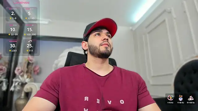 ElianKeiser online show from October 10, 2025, 12:28 pm