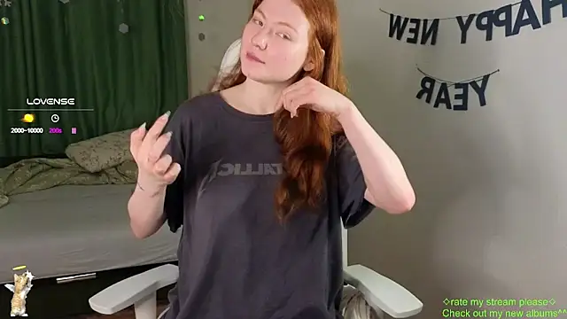 GingerCute online show from January 14, 2026, 1:04 pm
