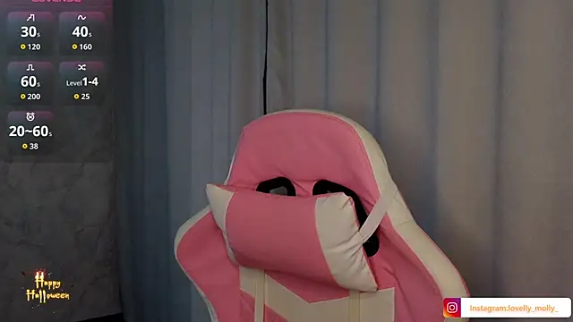 Lovelly molly1 online show from October 31, 2025, 4:47 pm