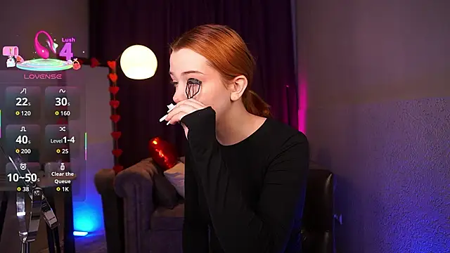 AvaRyder online show from February 9, 2026, 6:33 am