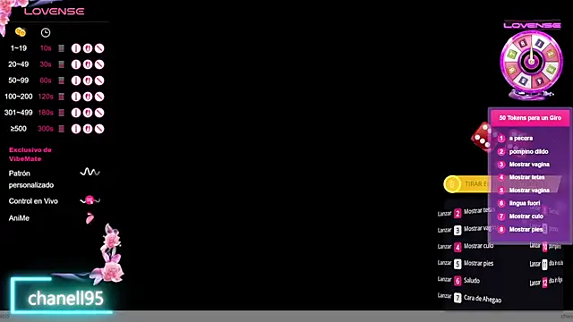 chanell95 online show from February 10, 2026, 8:08 pm