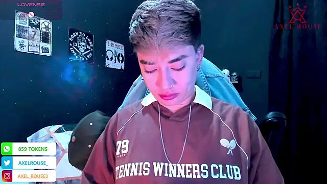 AxelRouse3 online show from January 9, 2026, 1:01 am