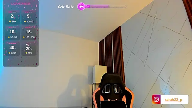 sarah perez7 online show from January 31, 2026, 9:46 pm