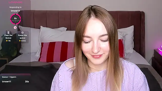 Shy Polly online show from March 8, 2026, 2:04 am