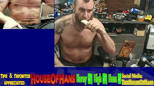 Snapshot of HouseOfHans chatting on March 30, 2026, 4:08 pm HouseOfHans online show from March 30, 2026, 4:08 pm
