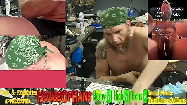 Snapshot of HouseOfHans chatting on March 25, 2026, 5:40 am HouseOfHans online show from March 25, 2026, 5:40 am