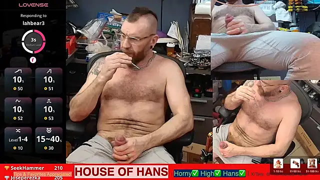 Snapshot of HouseOfHans chatting on February 12, 2026, 12:10 am HouseOfHans online show from February 12, 2026, 12:10 am