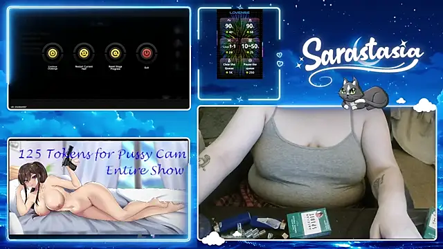 Snapshot of Sarastasia417 chatting on July 4, 2026, 11:31 pm Sarastasia417 online show from July 4, 2026, 11:31 pm
