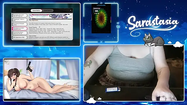 Snapshot of Sarastasia417 chatting on July 8, 2026, 2:35 am Sarastasia417 online show from July 8, 2026, 2:35 am