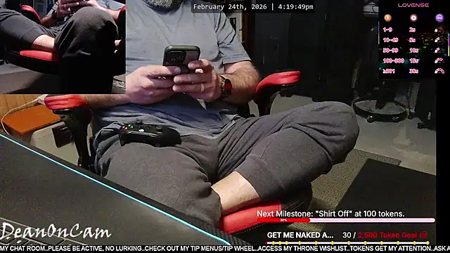 DeanonCam online show from February 24, 2026, 10:21 pm