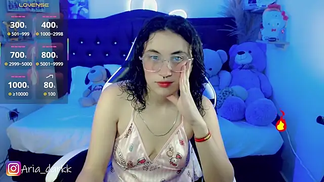 Snapshot of AriaDark chatting on March 1, 2026, 10:10 pm AriaDark online show from March 1, 2026, 10:10 pm