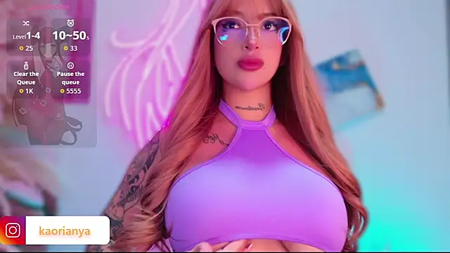 Snapshot of kaorianya chatting on March 3, 2026, 8:38 pm kaorianya online show from March 3, 2026, 8:38 pm