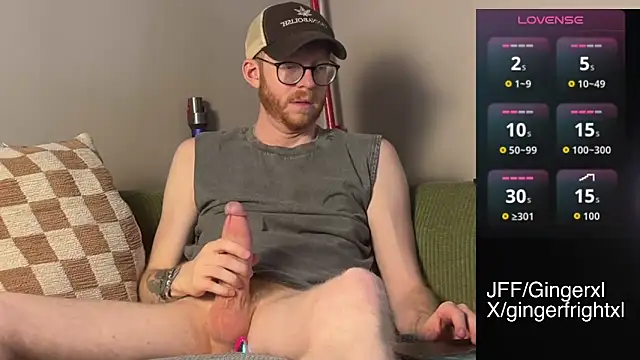 Snapshot of Gingerxl8 chatting on June 15, 2026, 6:40 pm Gingerxl8 online show from June 15, 2026, 6:40 pm