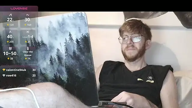 Snapshot of Gingerxl8 chatting on February 3, 2026, 10:59 pm Gingerxl8 online show from February 3, 2026, 10:59 pm