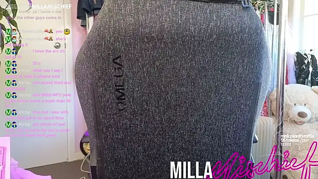 millamischief online show from June 19, 2026, 1:22 am
