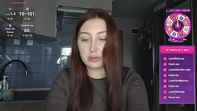 EvangelinFox online show from February 26, 2026, 1:00 pm