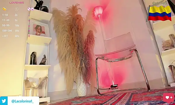 Lacolorinaa online show from July 19, 2026, 3:48 am