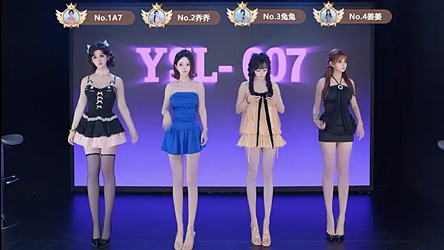 Snapshot of YSL-007 chatting on July 3, 2026, 11:50 am YSL-007 online show from July 3, 2026, 11:50 am