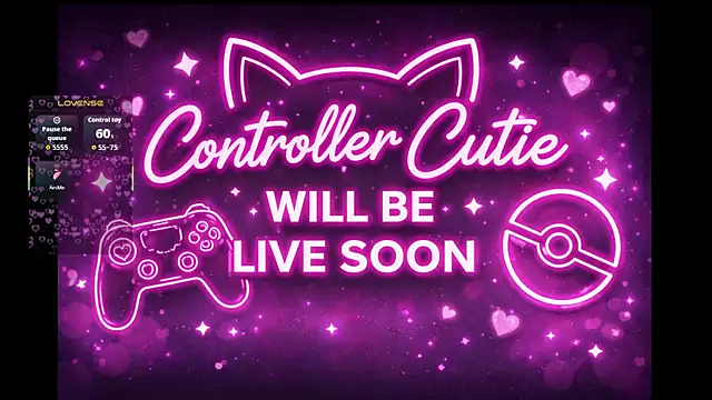 Snapshot of Controllercutie chatting on June 11, 2026, 2:36 pm Controllercutie online show from June 11, 2026, 2:36 pm