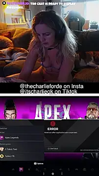 charlieforde online show from July 23, 2026, 2:20 am