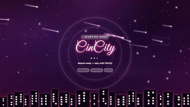 CiinCitty online show from July 31, 2026, 7:52 am