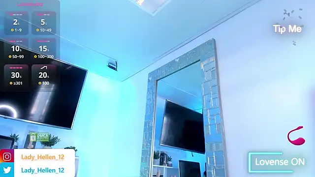 LADY HELLEN online show from March 10, 2025, 2:05 pm