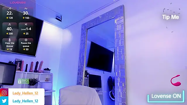 LADY HELLEN online show from March 12, 2025, 2:12 pm