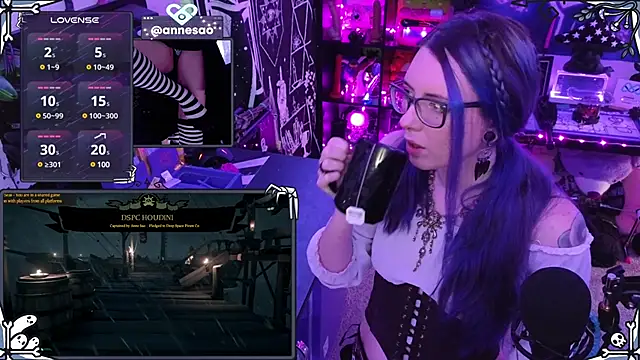 Snapshot of AnneSao chatting on March 20, 2025, 11:12 pm AnneSao online show from March 20, 2025, 11:12 pm