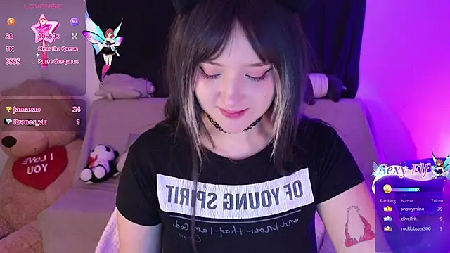 Snapshot of KuroChan420 chatting on February 28, 2025, 1:47 am KuroChan420 online show from February 28, 2025, 1:47 am