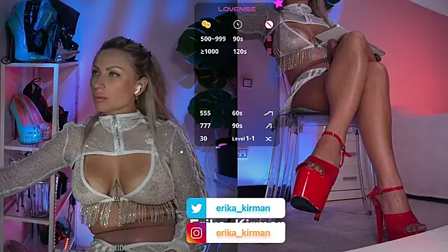 Snapshot of Erika_Kirman chatting on July 28, 2026, 3:21 pm Erika Kirman online show from July 28, 2026, 3:21 pm