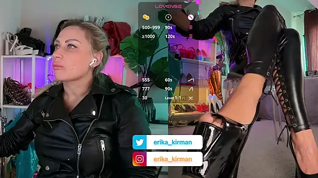 Erika Kirman online show from November 18, 2025, 2:31 pm