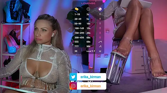 Snapshot of Erika_Kirman chatting on July 28, 2026, 12:34 pm Erika Kirman online show from July 28, 2026, 12:34 pm