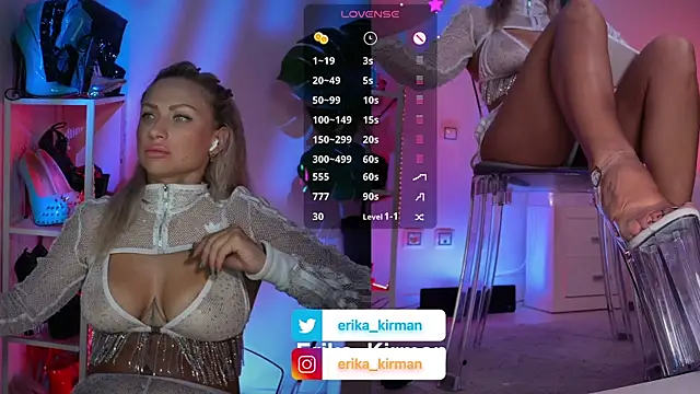 Snapshot of Erika_Kirman chatting on July 28, 2026, 12:48 pm Erika Kirman online show from July 28, 2026, 12:48 pm