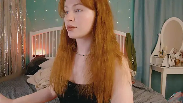 Snapshot of GingerArin chatting on July 26, 2026, 3:19 pm GingerArin online show from July 26, 2026, 3:19 pm
