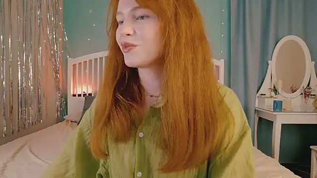 Snapshot of GingerArin chatting on July 12, 2026, 1:23 pm GingerArin online show from July 12, 2026, 1:23 pm