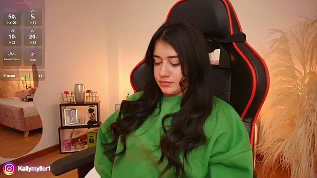 KallyMyller1 online show from January 23, 2025, 12:35 am