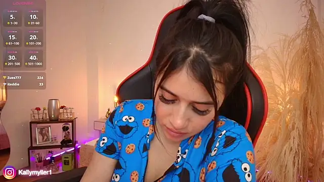 KallyMyller1 online show from January 28, 2025, 10:56 pm