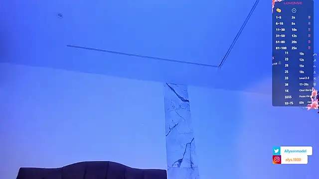 alysson 18 online show from January 8, 2026, 1:17 pm