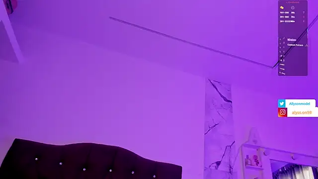 alysson 18 online show from March 21, 2026, 2:10 pm