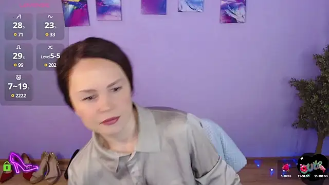 Snapshot of VickyGolden chatting on March 23, 2025, 5:10 am VickyGolden online show from March 23, 2025, 5:10 am