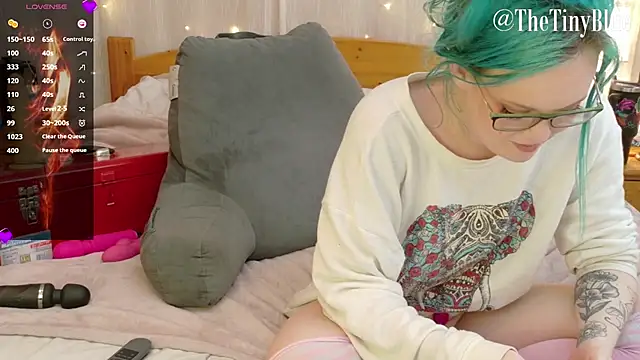 thetinyblue online show from March 3, 2025, 9:48 pm