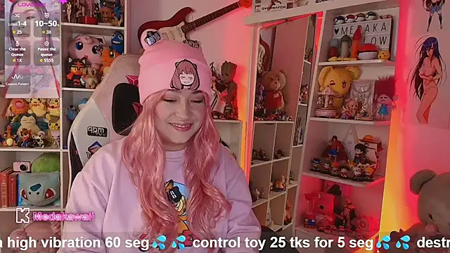 meda kawaii  online show from February 15, 2026, 11:25 pm