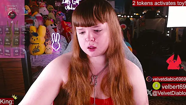 VelvetDiablo online show from April 1, 2026, 12:24 am