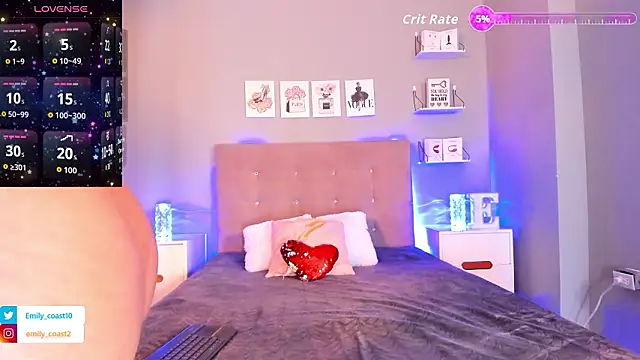 Snapshot of EmilyCoast-1 chatting on February 2, 2026, 7:24 pm EmilyCoast-1 online show from February 2, 2026, 7:24 pm