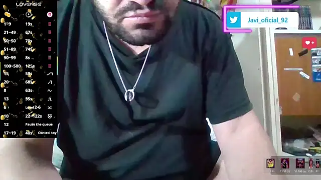 Javi 92 online show from May 16, 2026, 7:46 pm