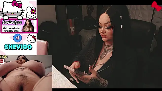 Snapshot of sheylagoddess11 chatting on February 20, 2026, 9:22 am sheylagoddess11 online show from February 20, 2026, 9:22 am